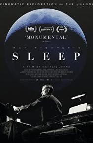 Max Richter's Sleep poster