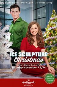 Ice Sculpture Christmas poster