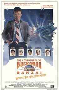 The Adventures of Buckaroo Banzai Across the 8th Dimension poster