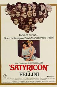 Fellini Satyricon poster